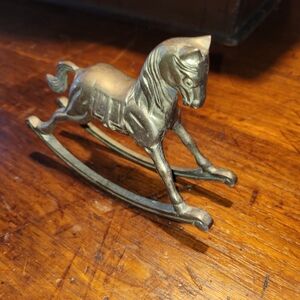 Vintage Brass Horse